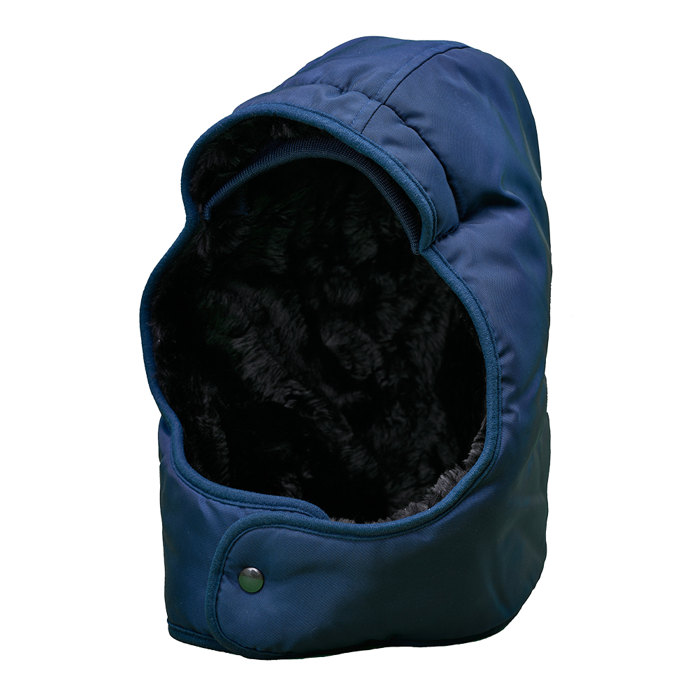 Kapuze (marineblau, für ColdTex TK-Jacke, Mantel oder Overall)