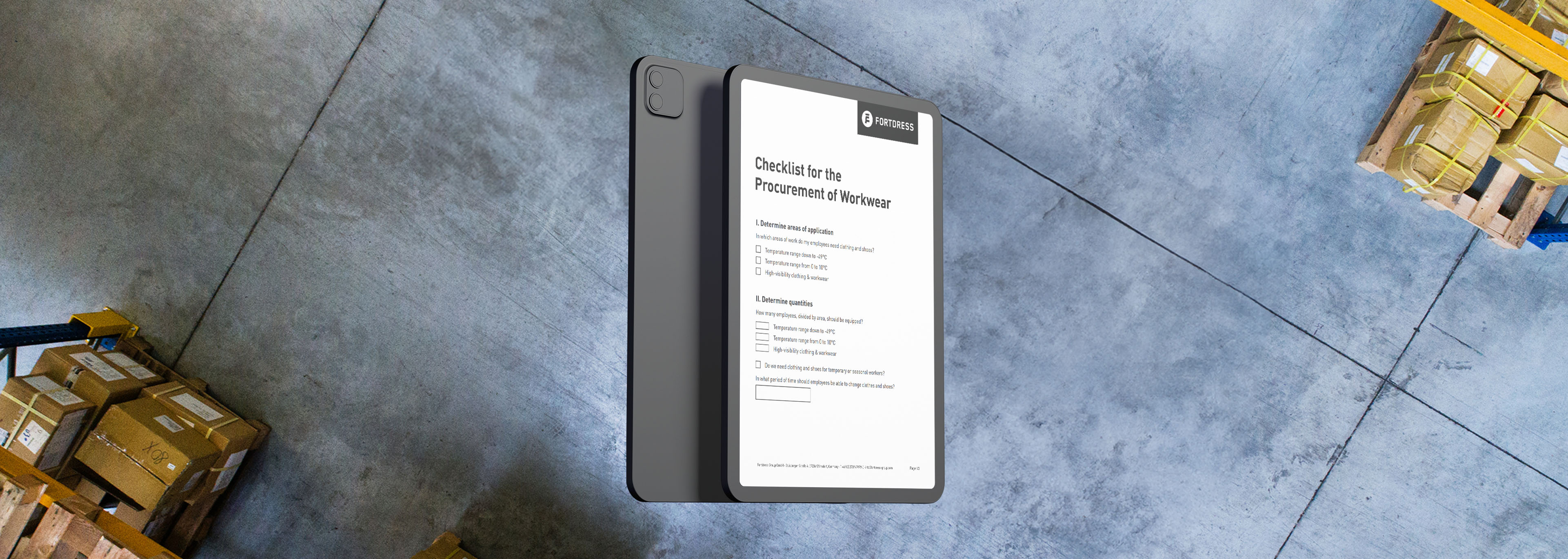 Perfekte Arbeitskleidung: Checklisten für Tiefkühl-, Frische- und Trockenlager