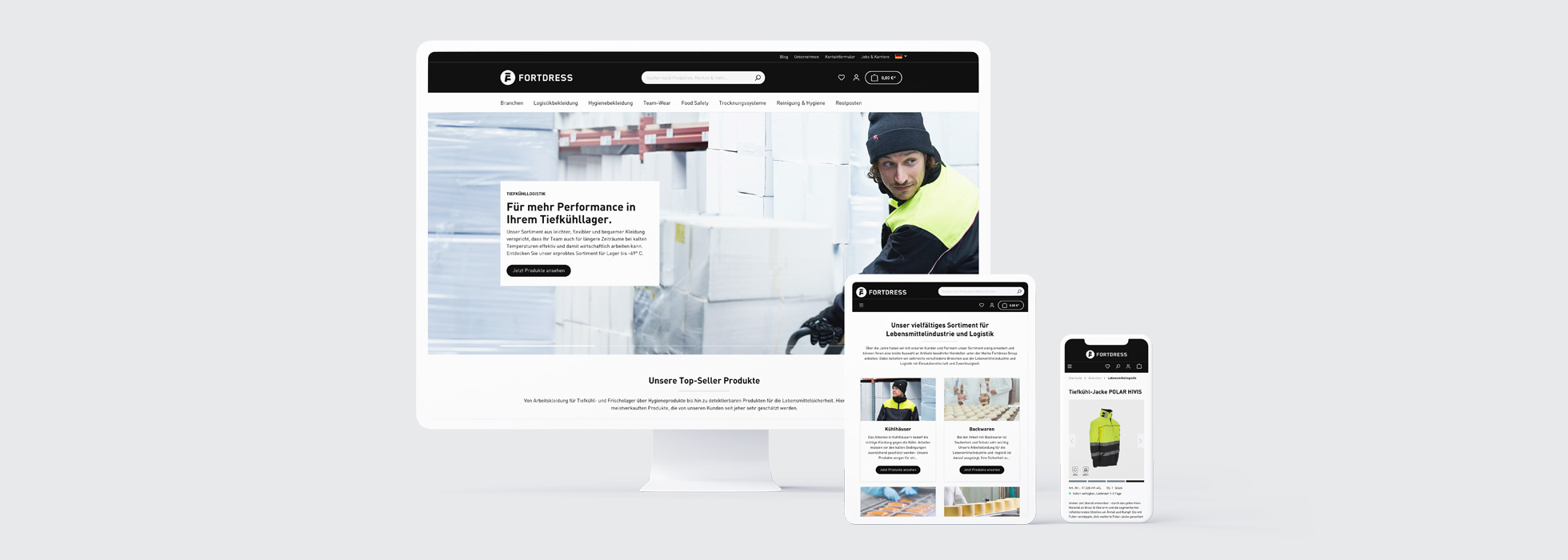 Our new online shop: Faster, easier and more informative than ever before!