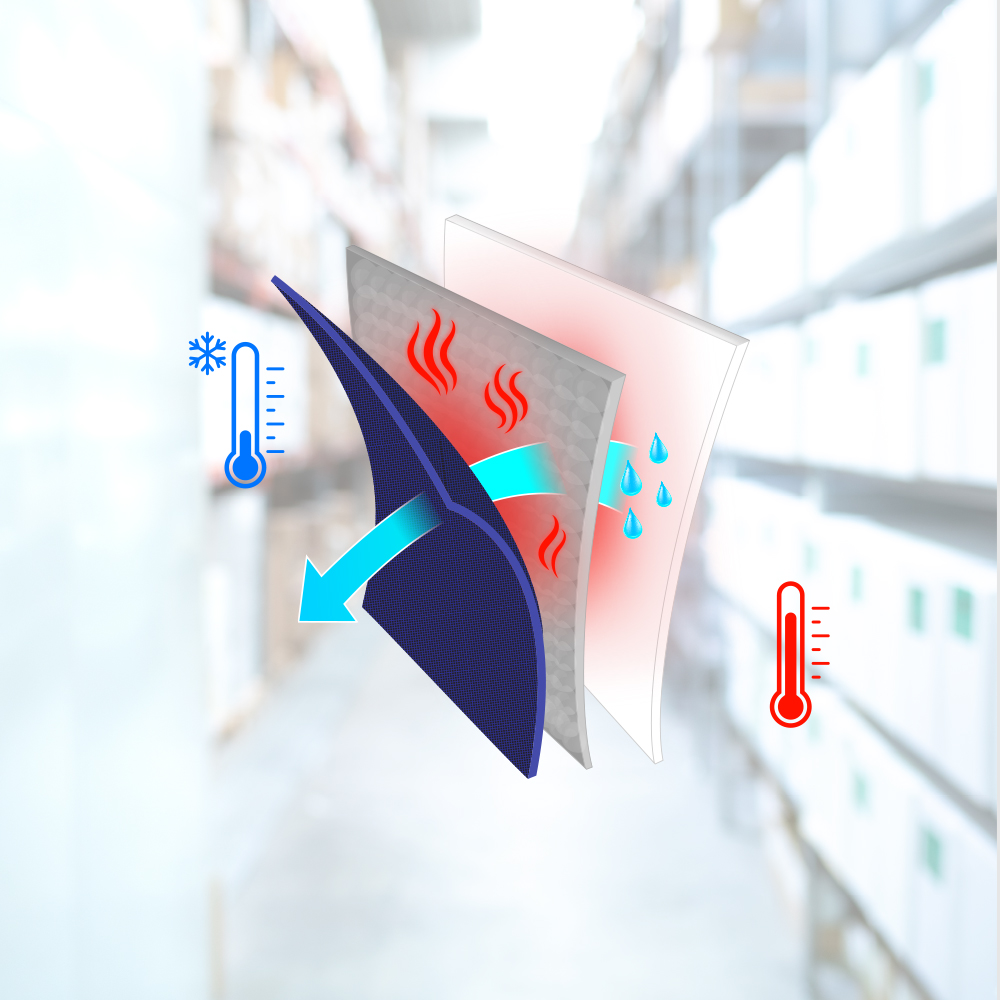 The only layer you need in the freezer. 