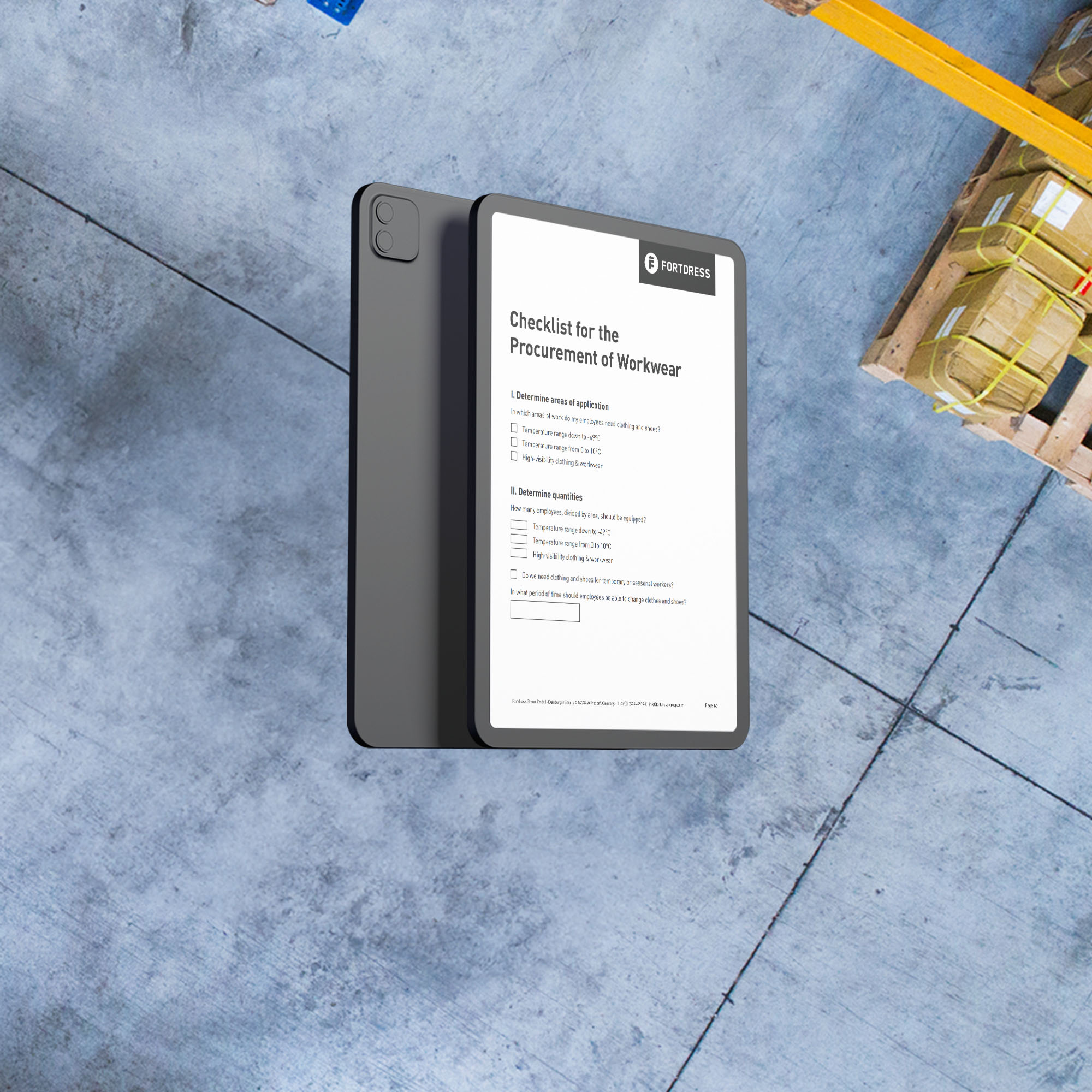 Perfekte Arbeitskleidung: Checklisten für Tiefkühl-, Frische- und Trockenlager